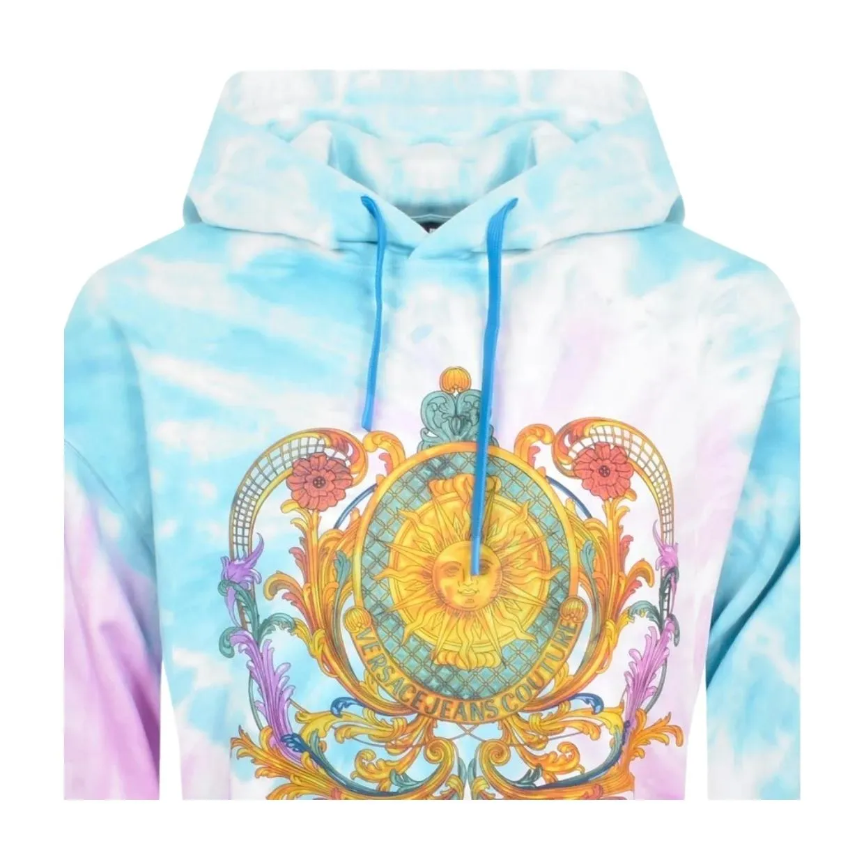 Versace Jeans Couture Tie Dye Sun Garland Hoodie