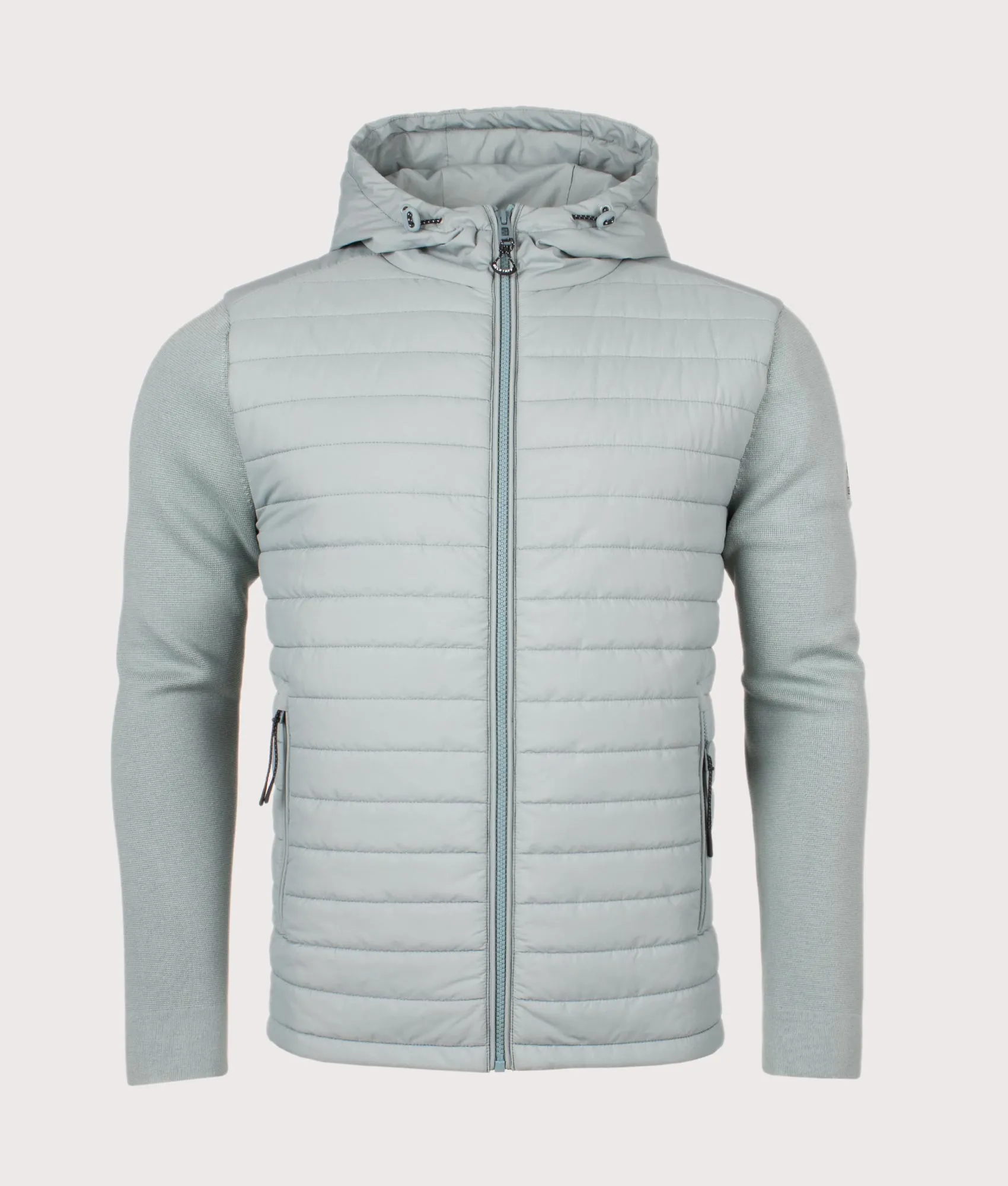 Vert Zip Through Hooded Hybrid jacket