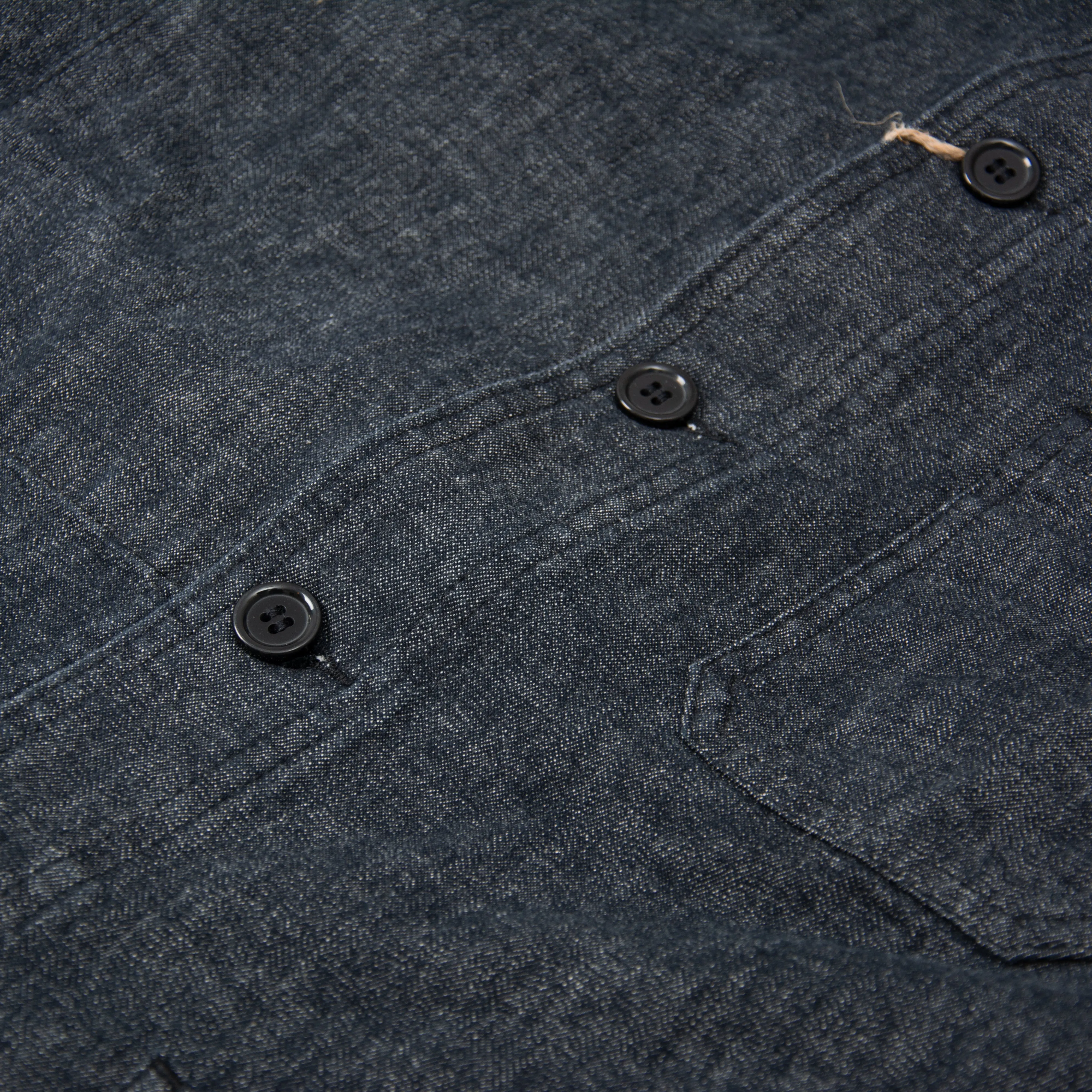 Vetra Cotton / Wool Workwear Jacket 5C  - Denim