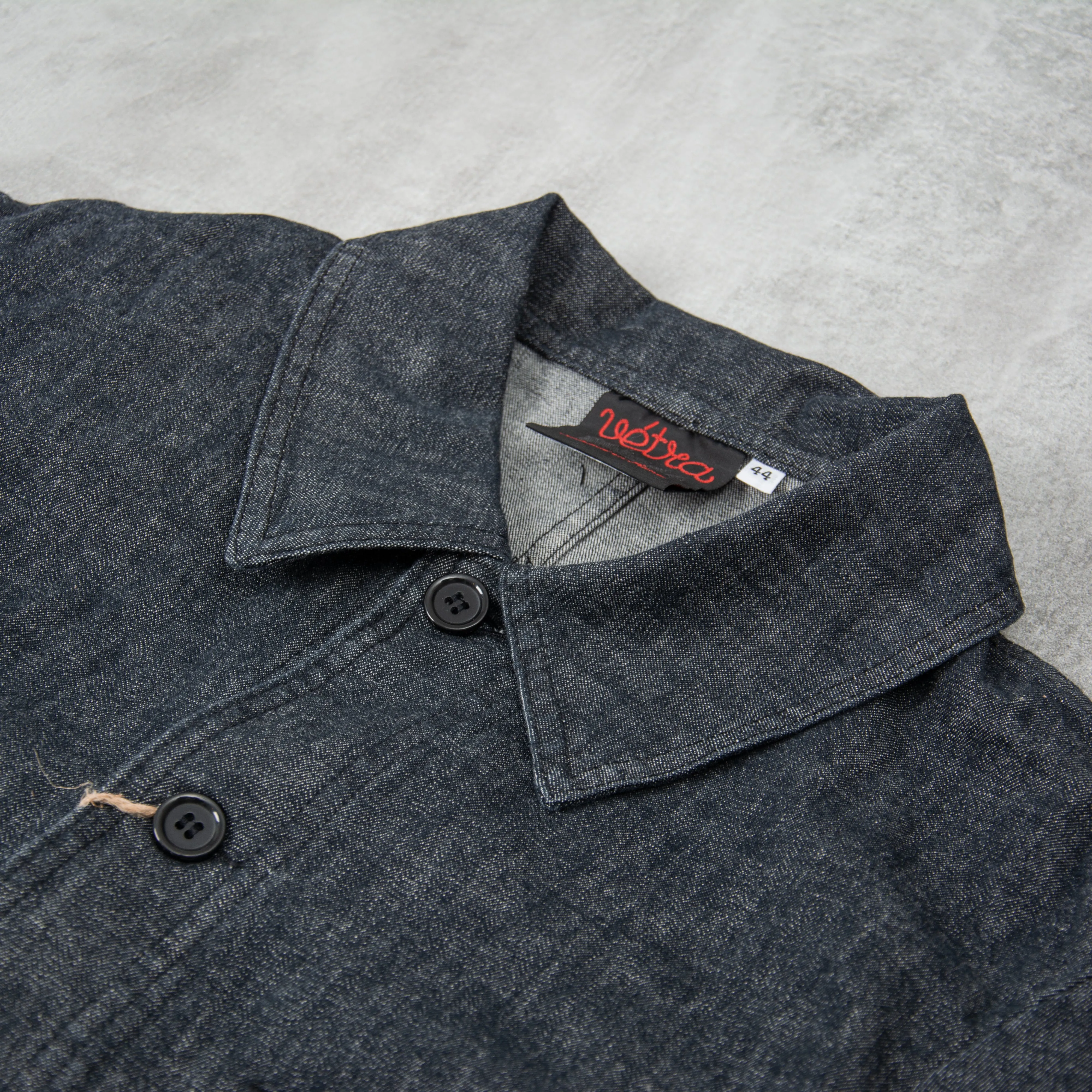 Vetra Cotton / Wool Workwear Jacket 5C  - Denim