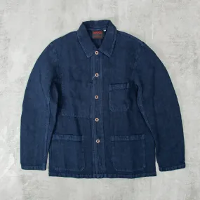 Vetra Linen Jacket 5c - Navy