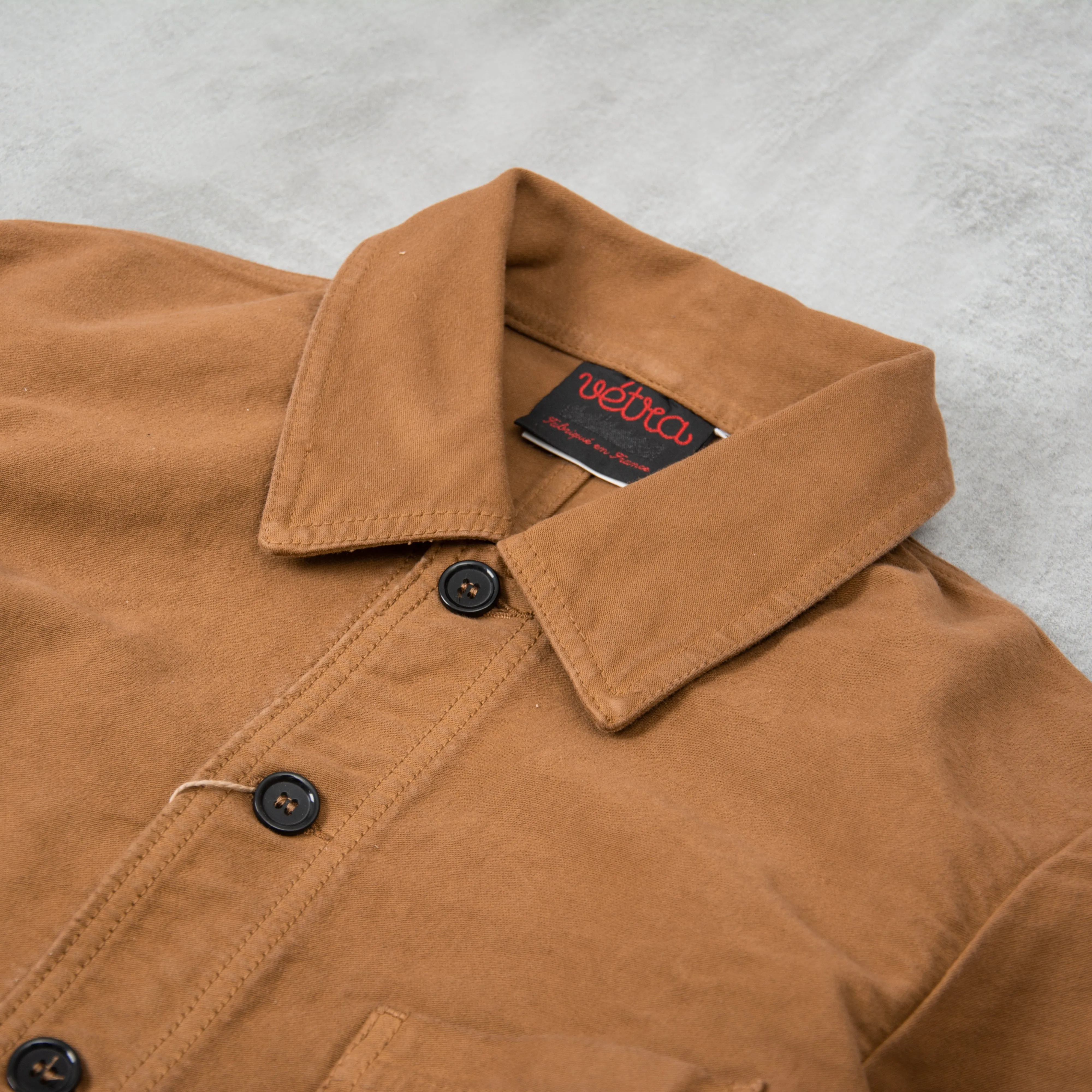 Vetra Moleskin Workwear Jacket 5C  - Sandy French