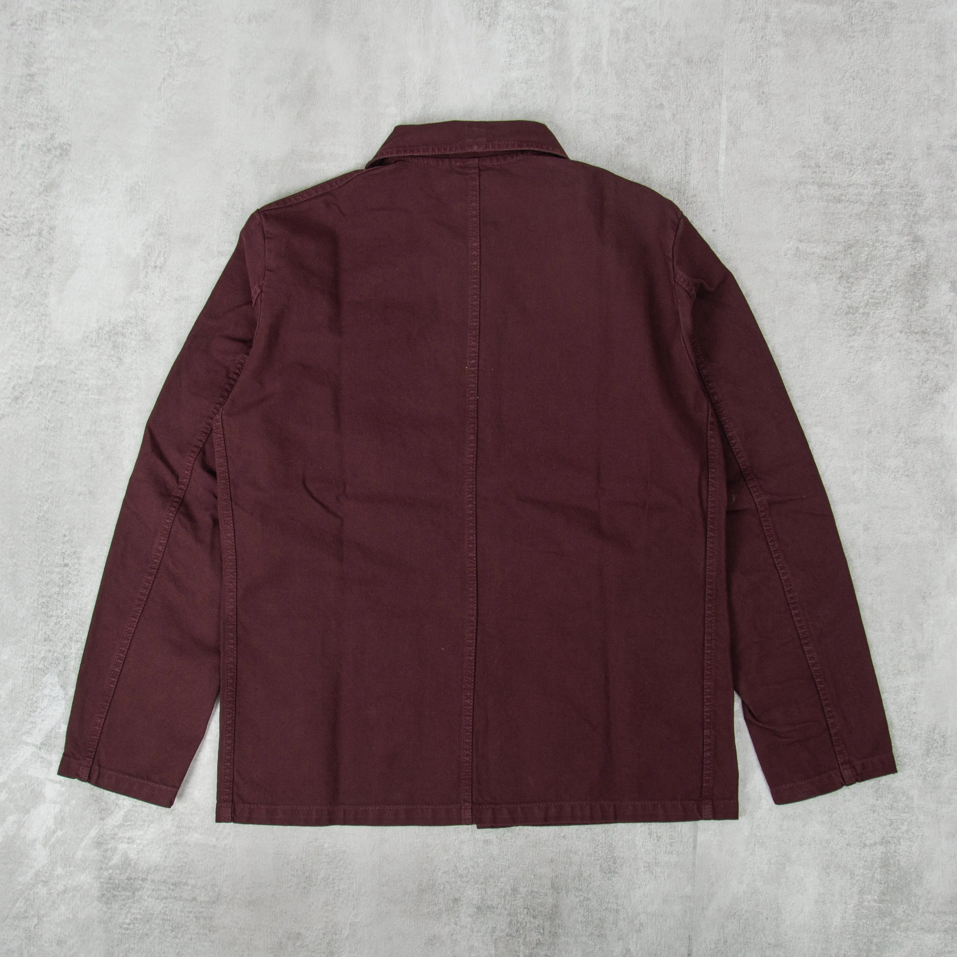 Vetra Twill Workwear Jacket  Style 5c - Plum