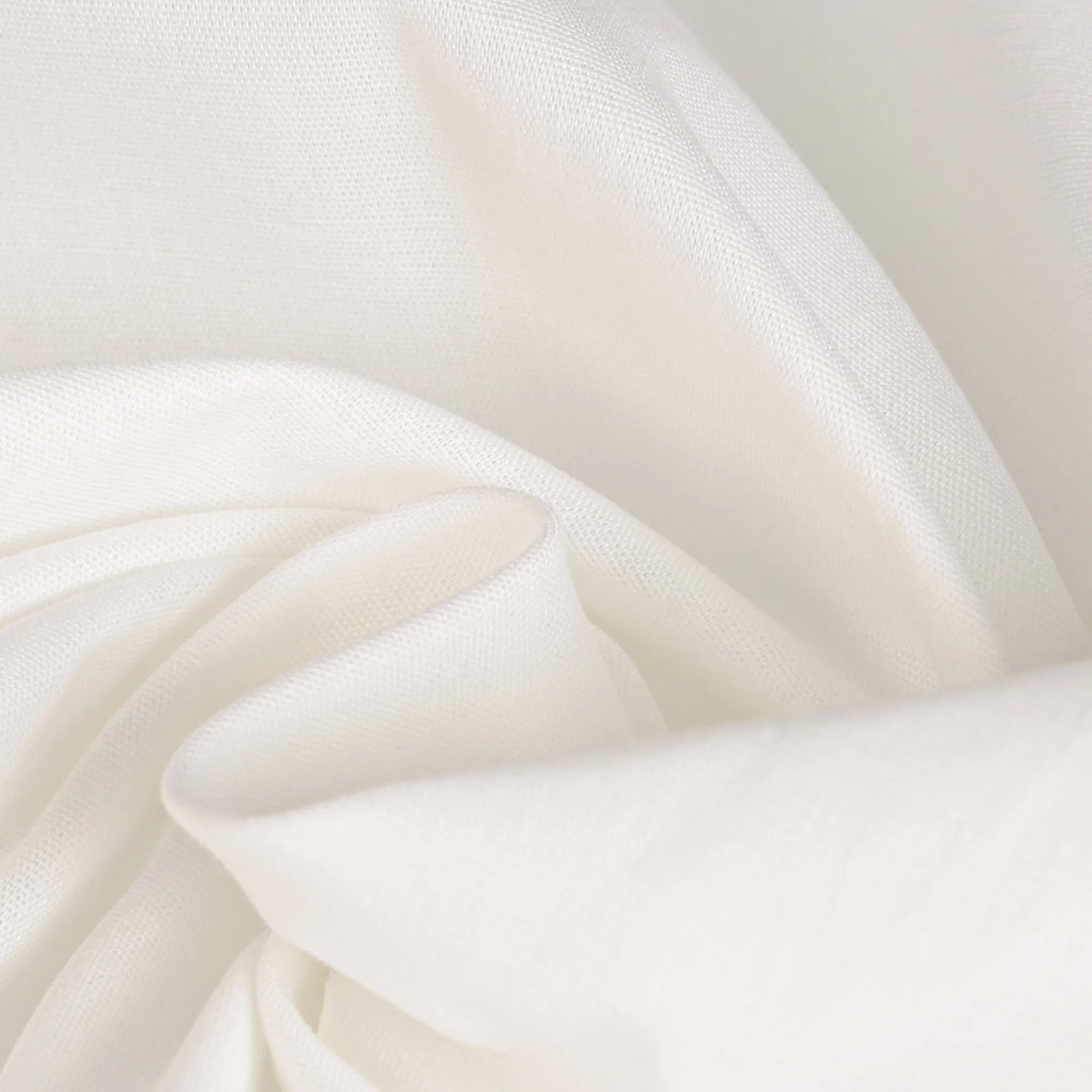 White Poplin Fabric 96477