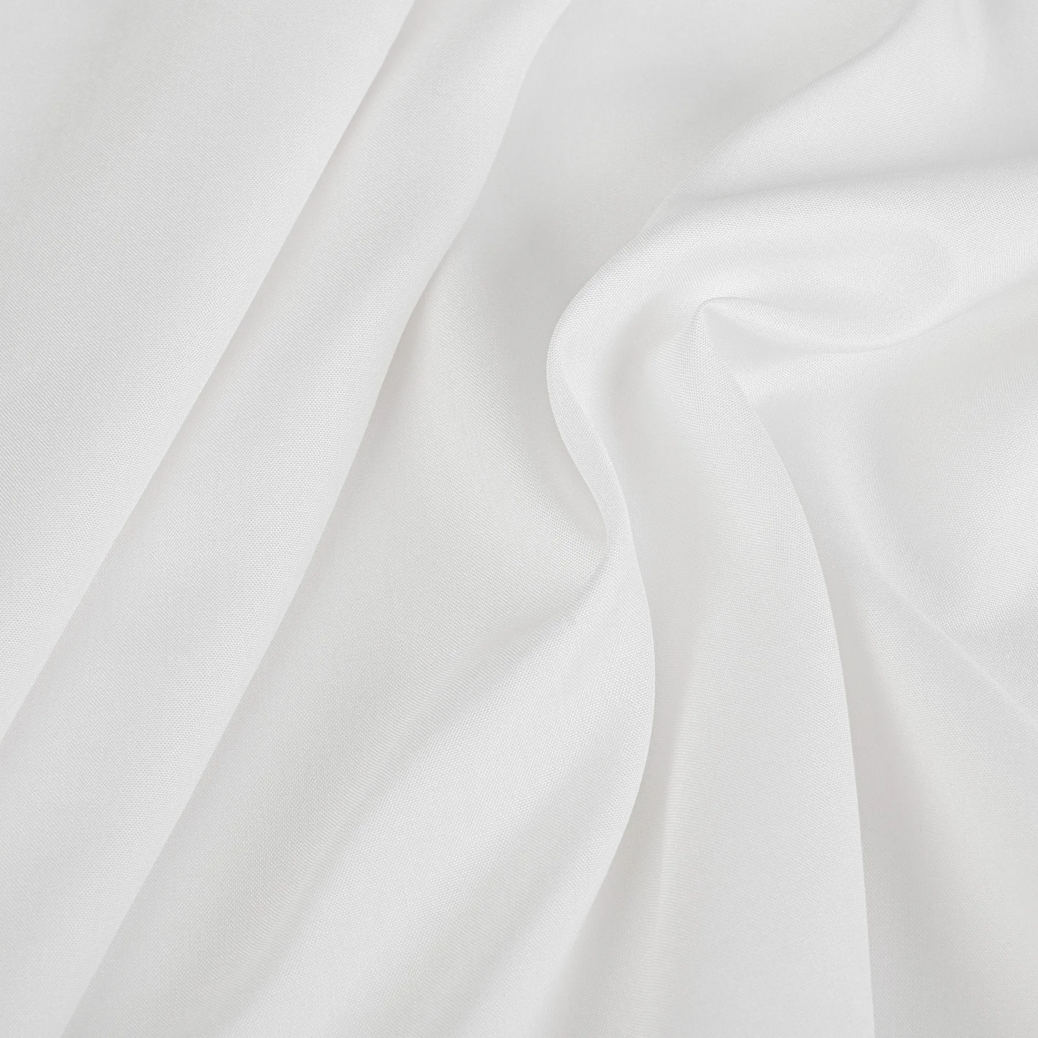 White Silk Satin Fabric 8663