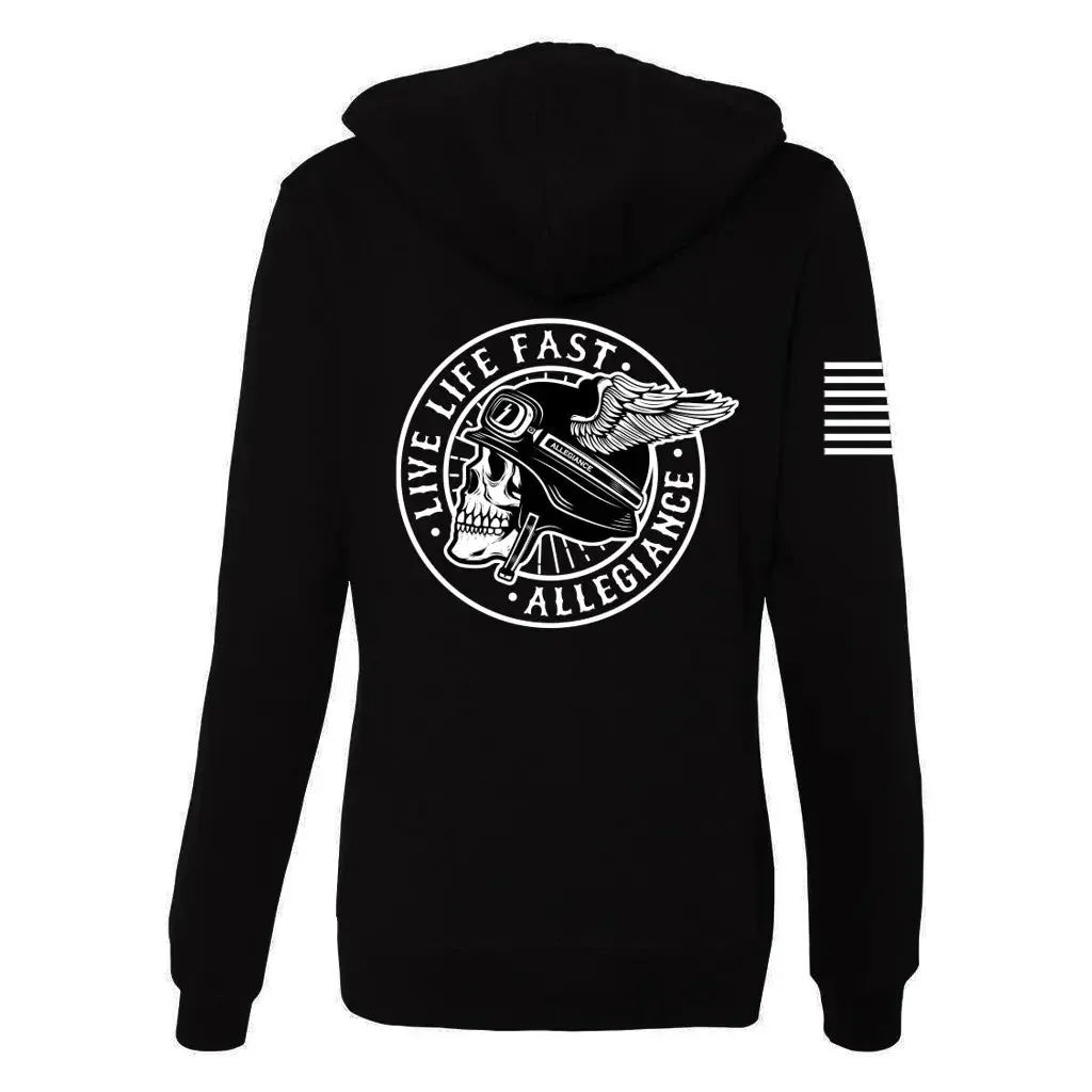 Winged B.H. Women's Hoodie