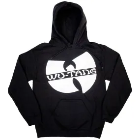 Wu-Tang Clan Unisex Pullover Hoodie: Slanted Logo Mono