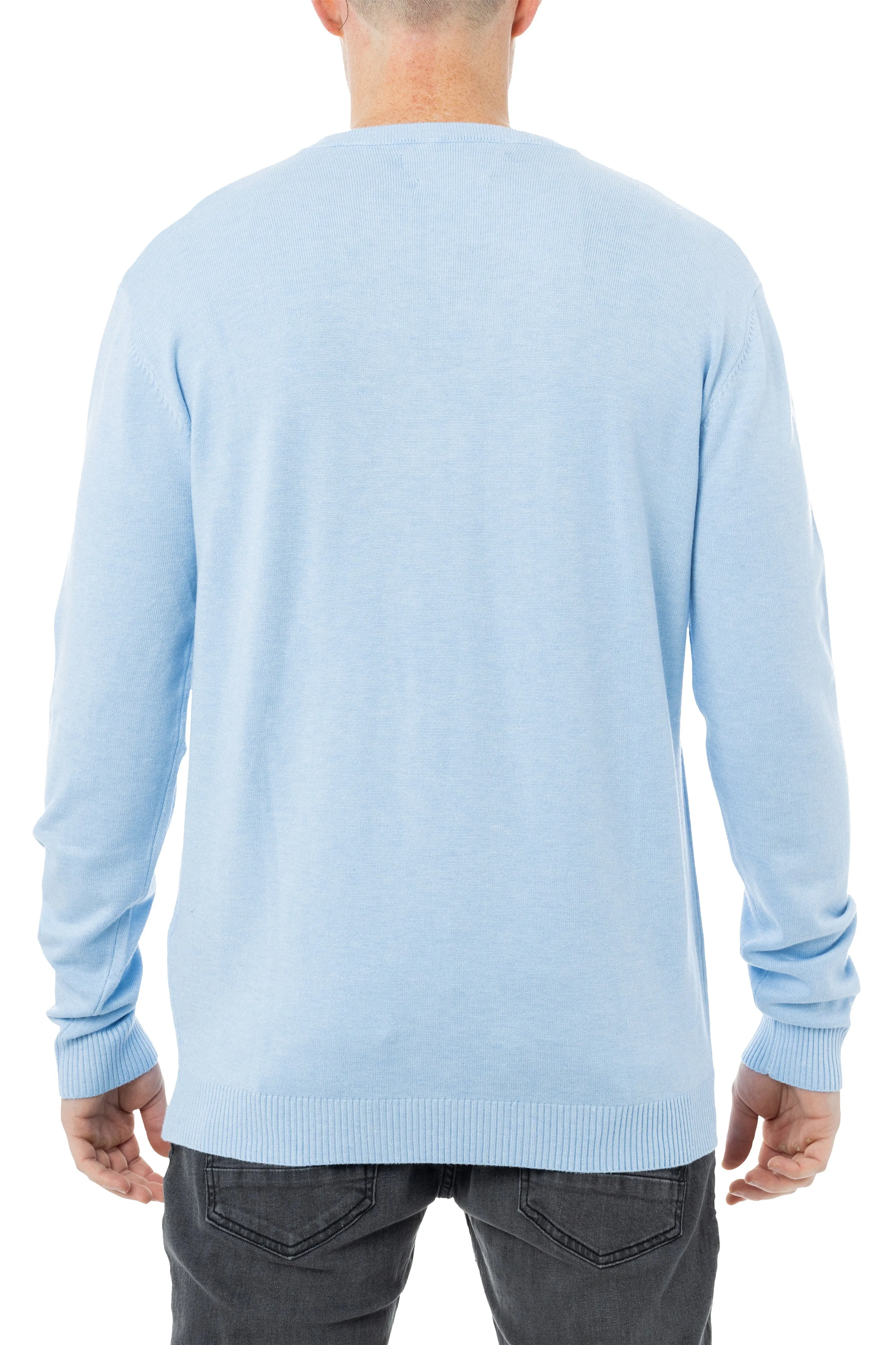 X RAY Men's Classic Basic Crewneck Sweater Big & Tall Available