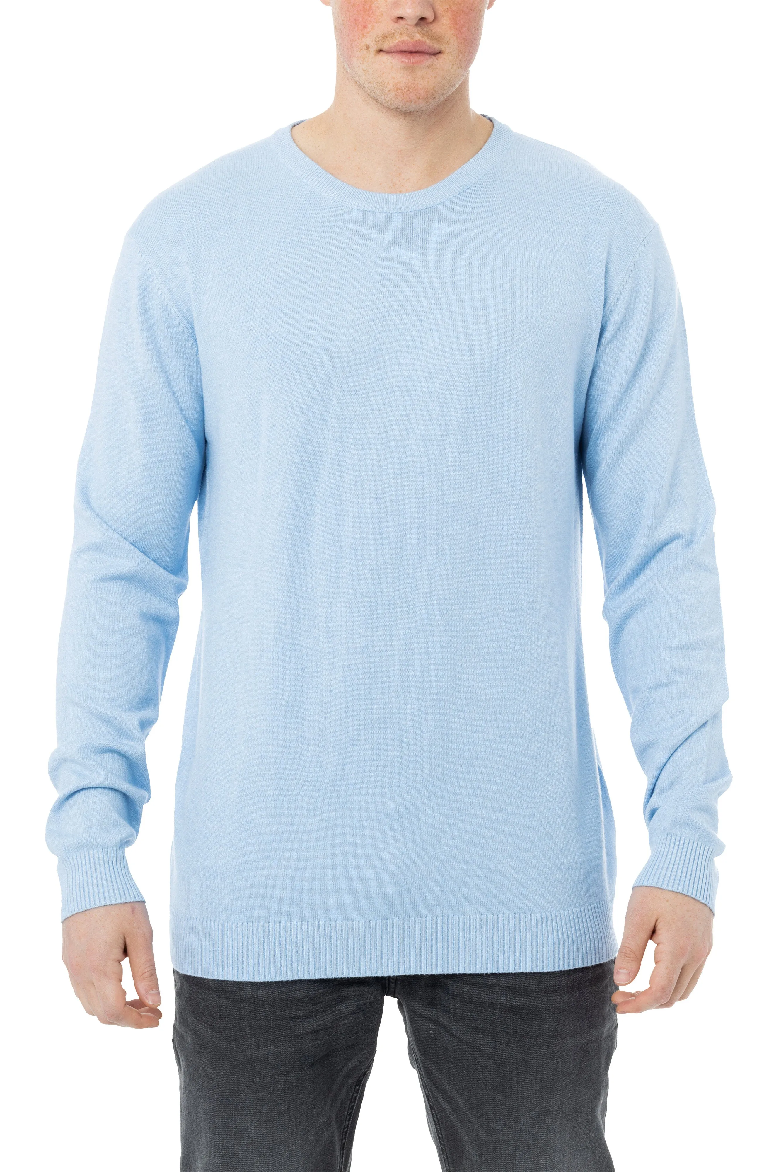 X RAY Men's Classic Basic Crewneck Sweater Big & Tall Available