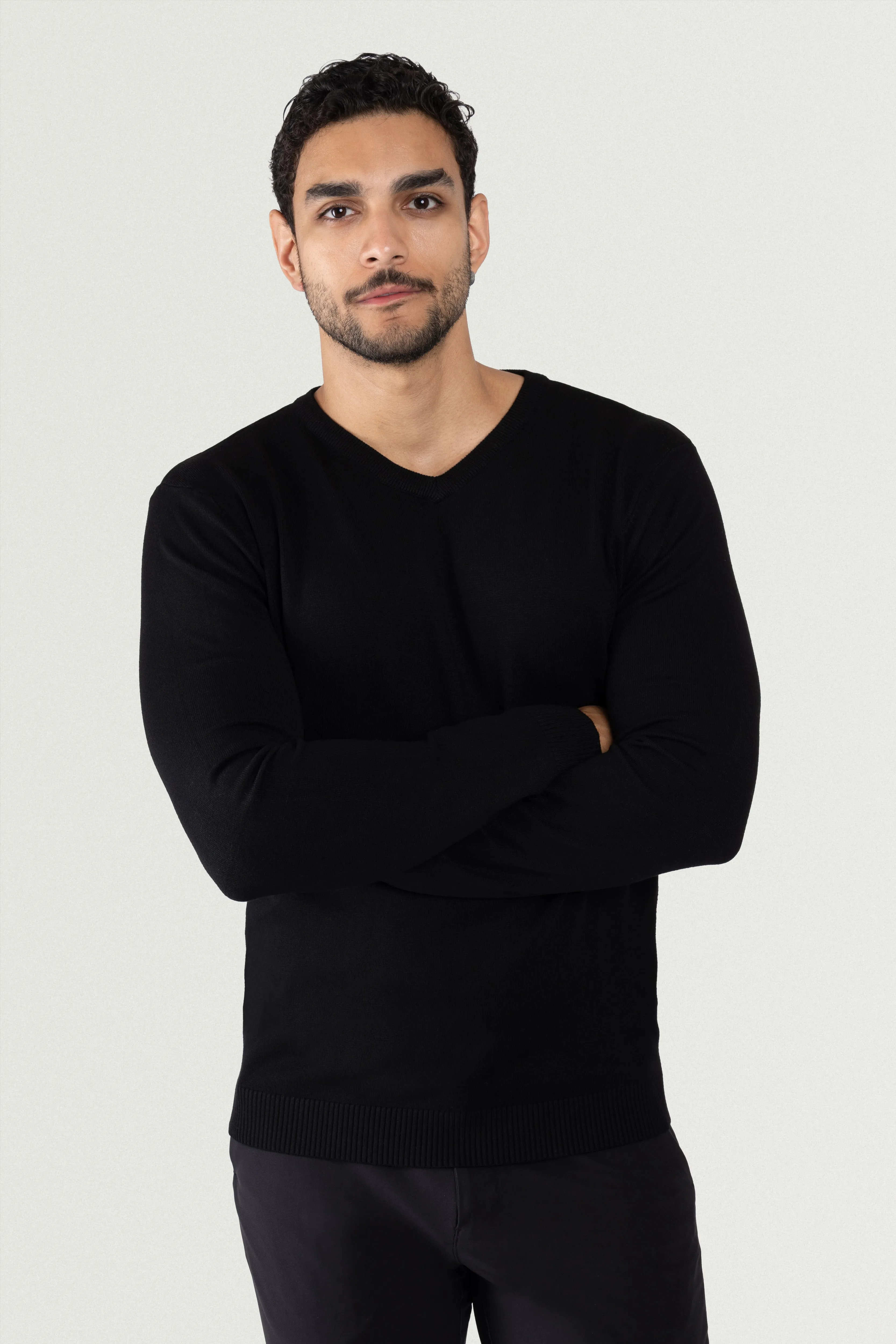 X RAY Men's Classic Basic V-Neck Sweater Big & Tall Available