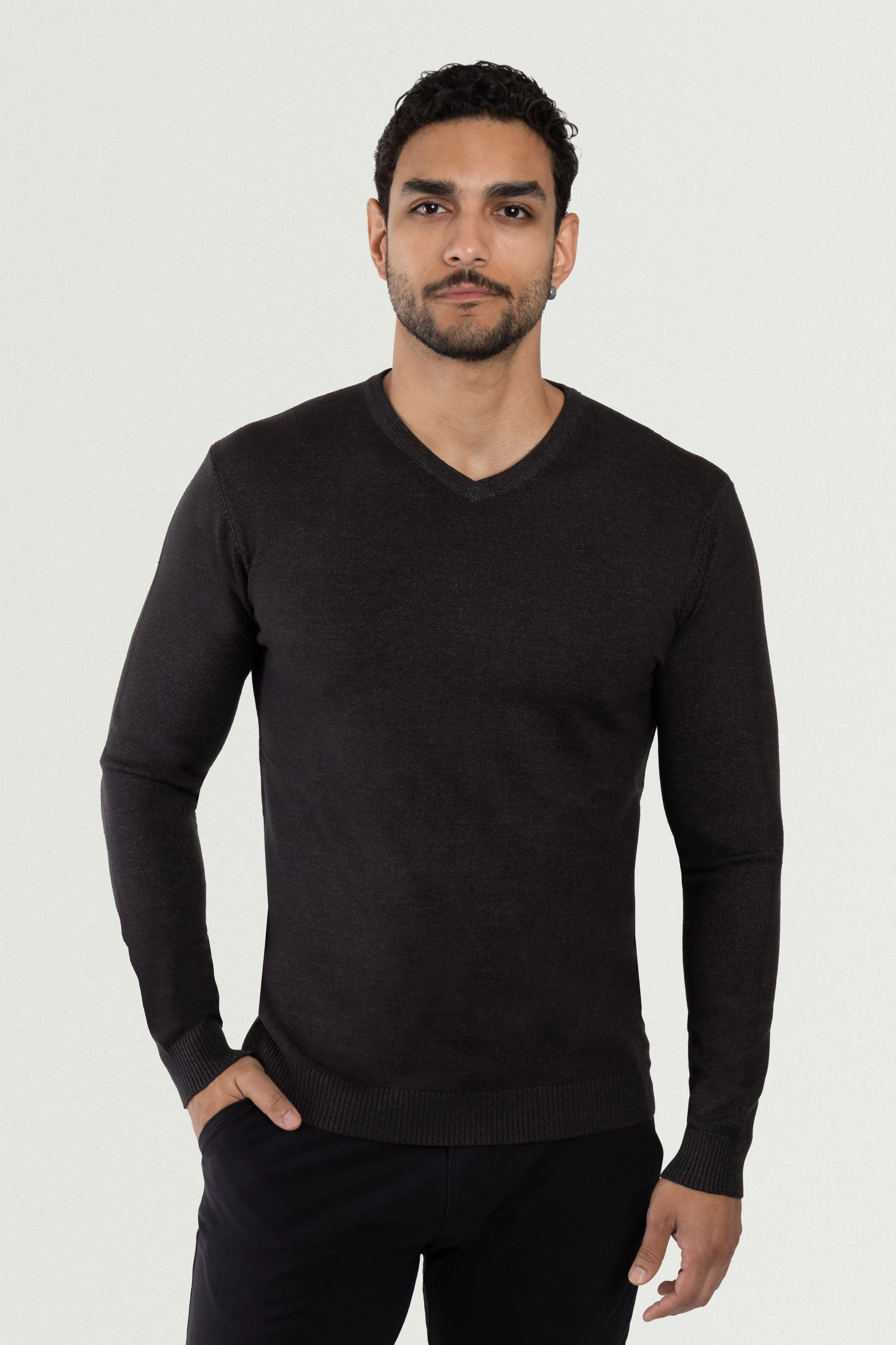 X RAY Men's Classic Basic V-Neck Sweater Big & Tall Available