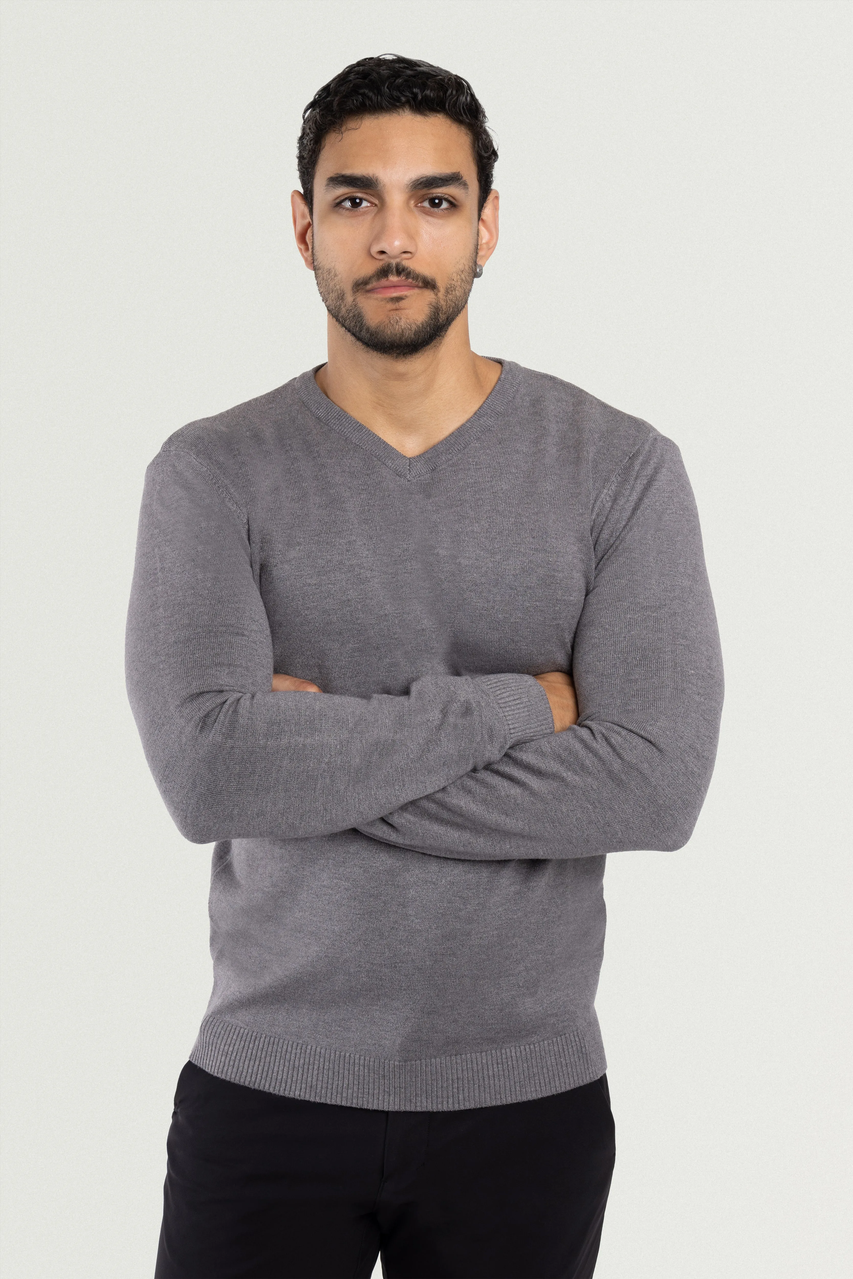 X RAY Men's Classic Basic V-Neck Sweater Big & Tall Available