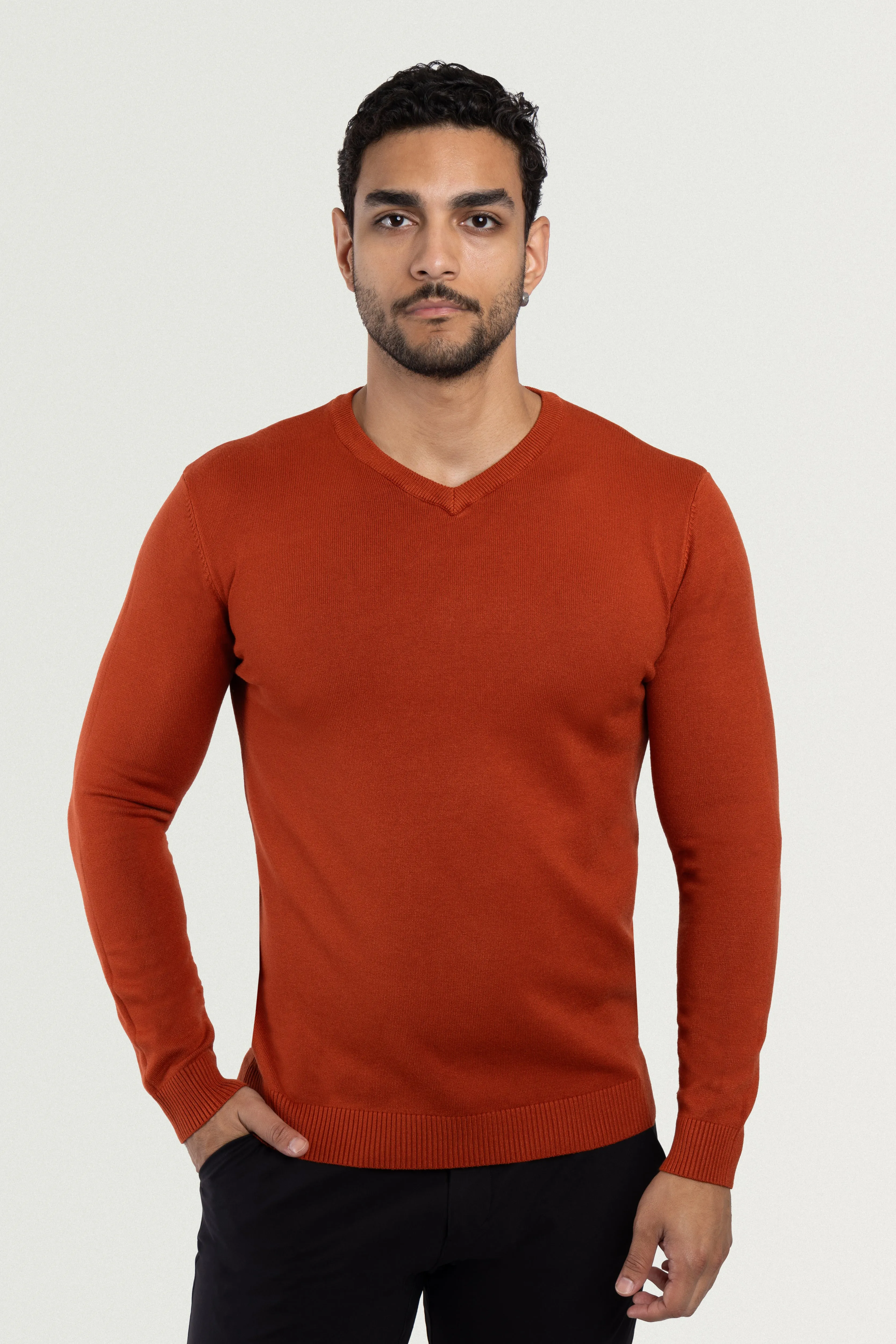 X RAY Men's Classic Basic V-Neck Sweater Big & Tall Available