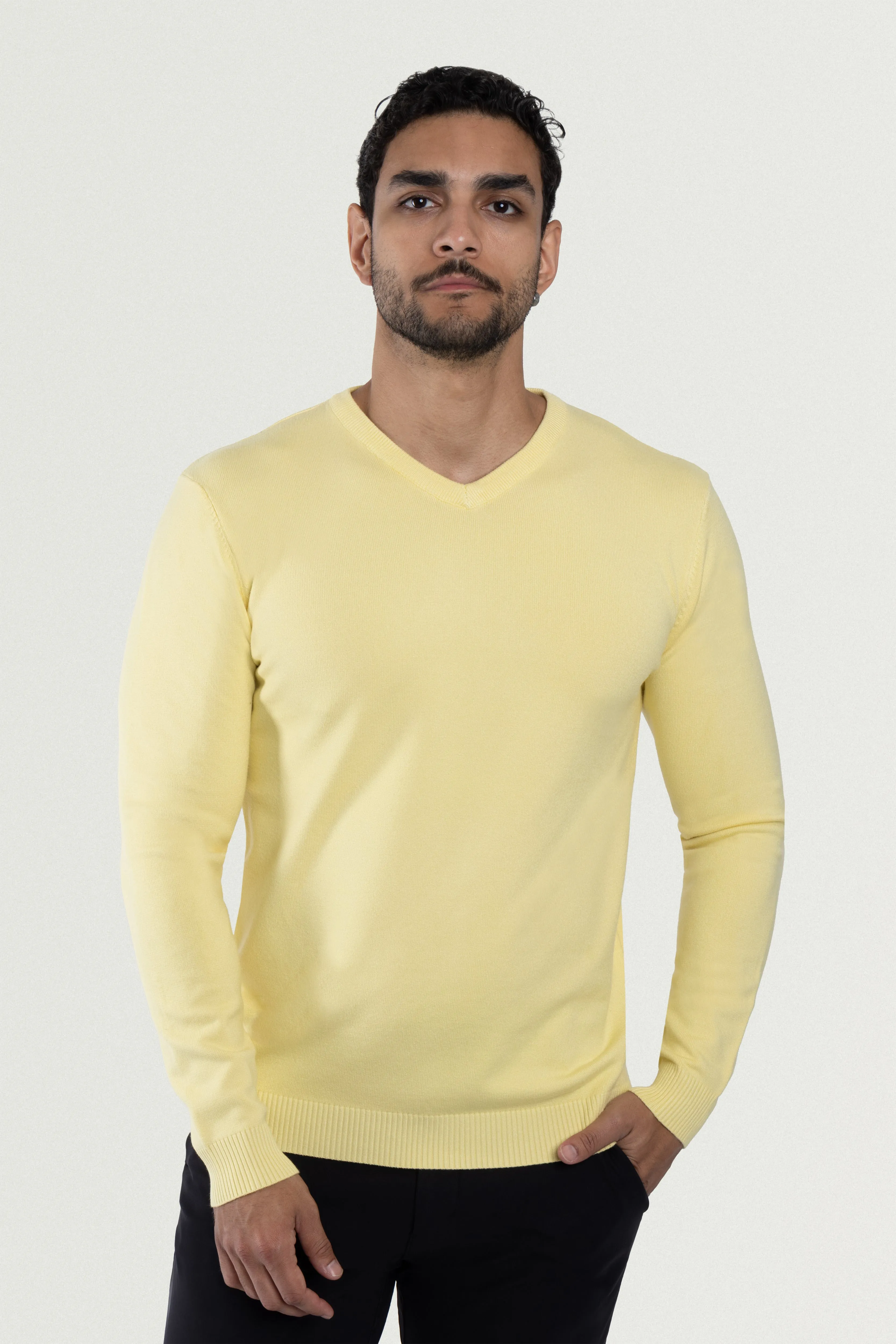 X RAY Men's Classic Basic V-Neck Sweater Big & Tall Available