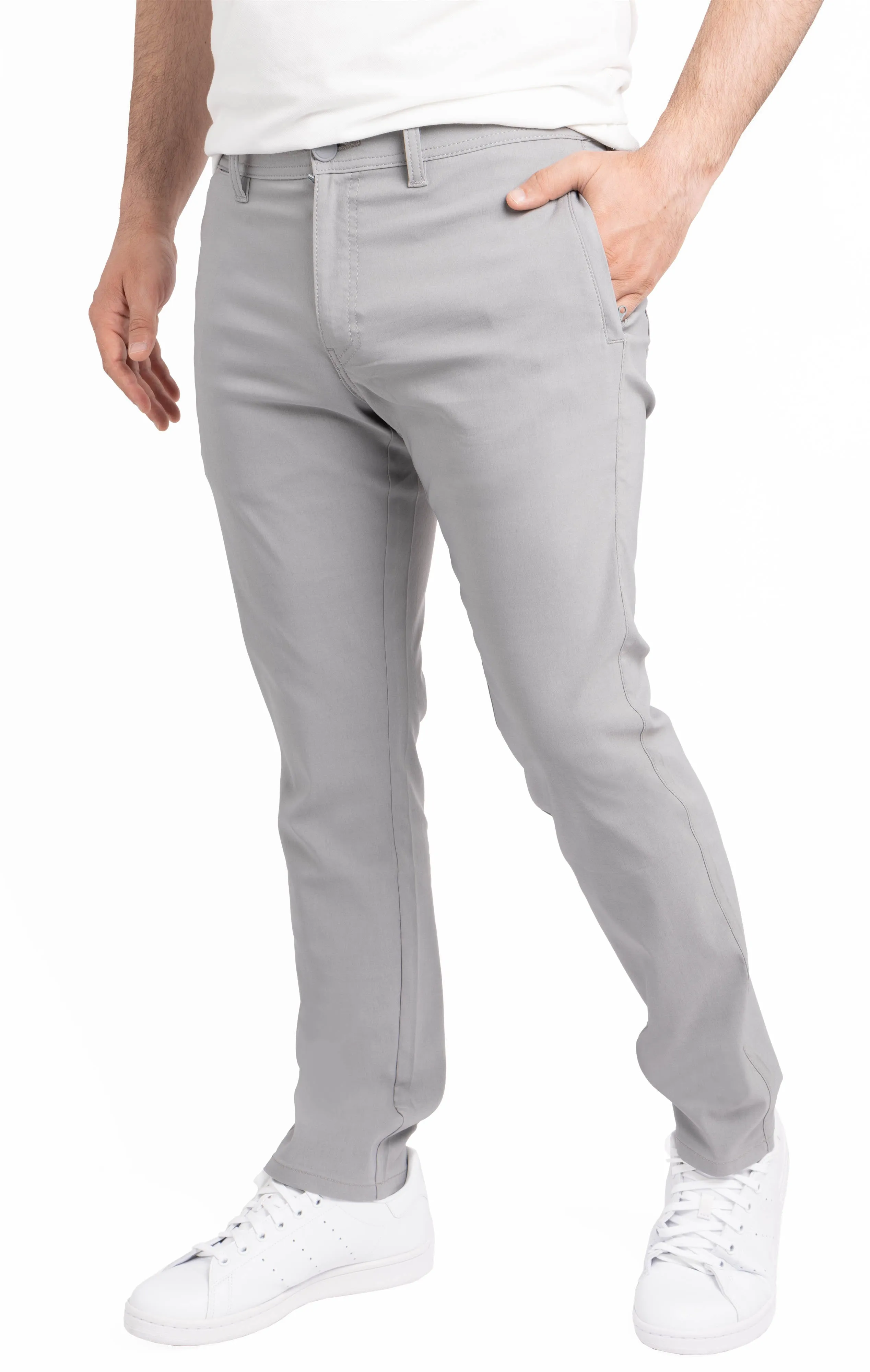 X RAY Men's Slim Fit Stretch Golf Pants Quick Dry Lightweight Casual Dress Pants