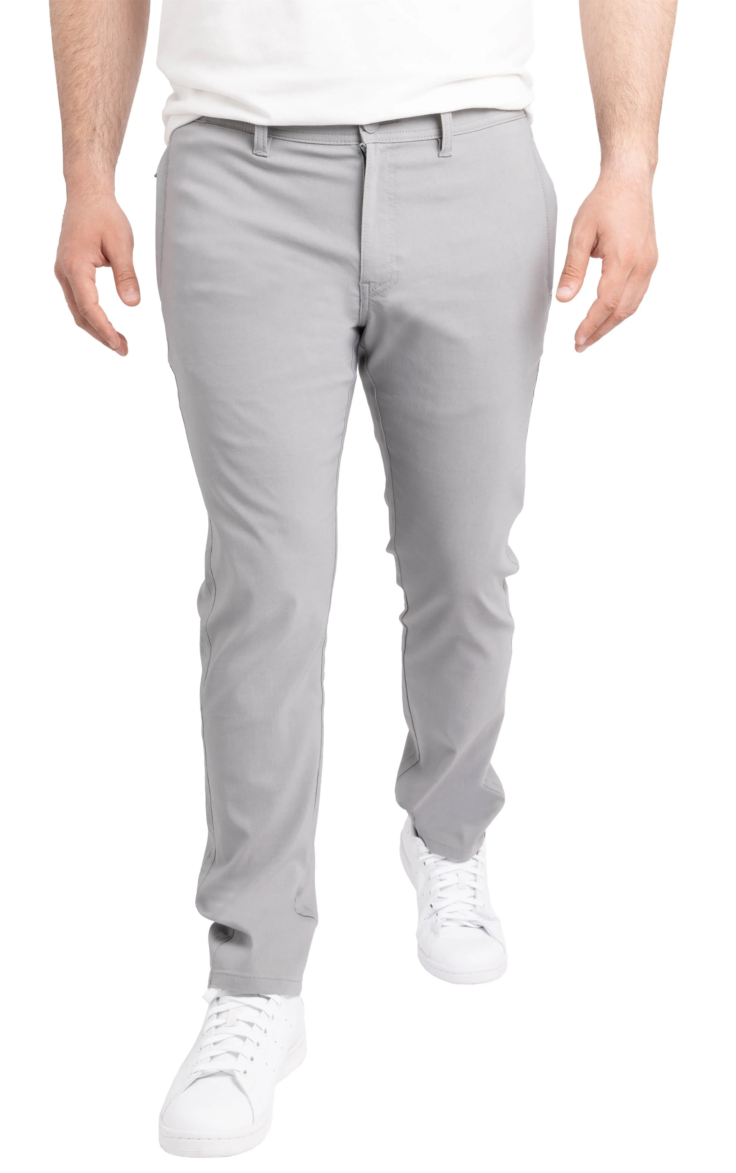 X RAY Men's Slim Fit Stretch Golf Pants Quick Dry Lightweight Casual Dress Pants