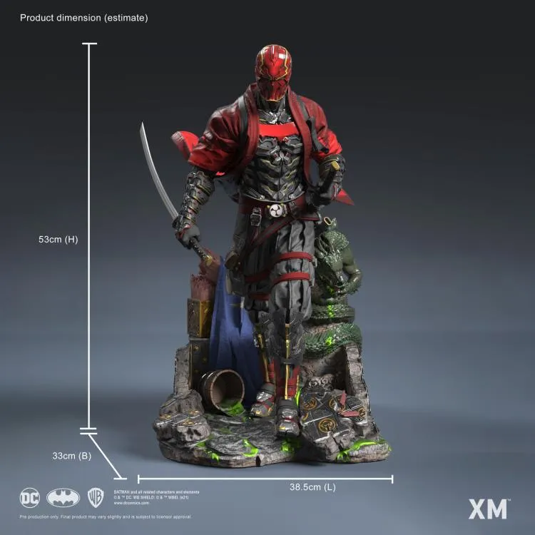 XM Studios DC Premium Collectibles Samurai Series Red Hood 1/4 Scale Limited Edition Statue